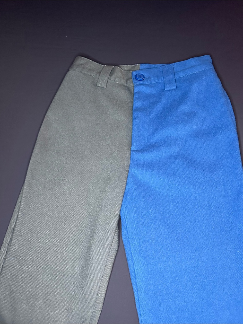 FBC two-toned blue/gray pants